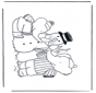 Babar fa un pupazzo di neve