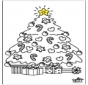 Bambino e albero di Natale 2