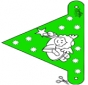 Bandierina Natale 8