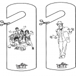 Lavori manuali - Cartello per maniglia High School Musical