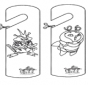 Cartello per maniglia Pokemon