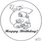 Cartolina 6 anni 