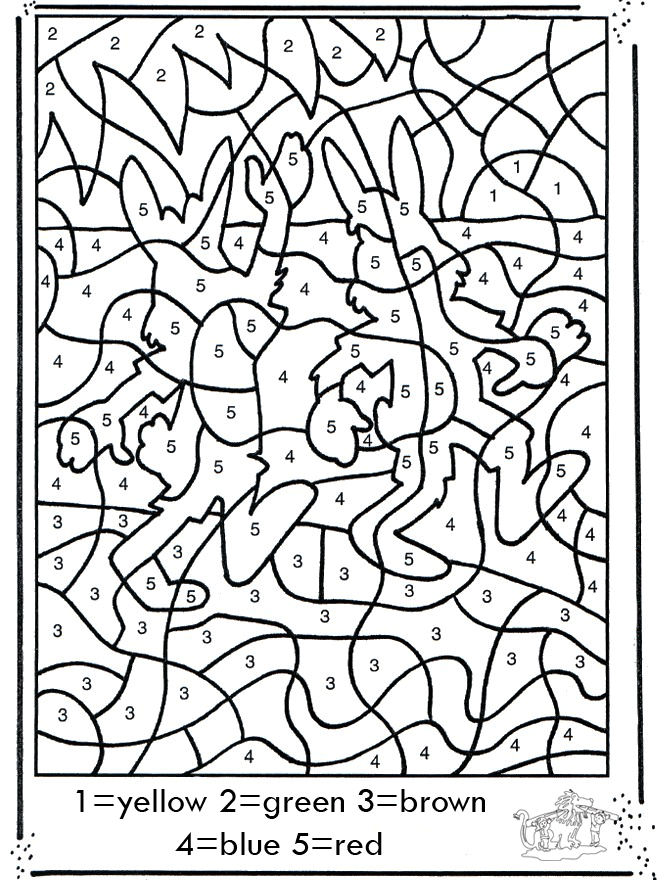 Colora i numeri