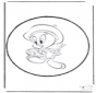 Disegno da bucherellare ' Titti