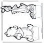 Disegno da bucherellare ' Winnie the Pooh 4