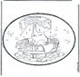 Disegno da bucherellare - Dumbo