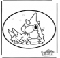 Disegno da bucherellare Pokemon 4