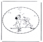 Disegno da ricamare ' personaggi di fumetto 6