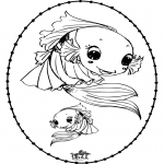 Lavori manuali Disegni da ricamare - Disegno da ricamare 11