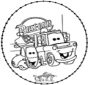 Disegno da ricamare Cars
