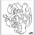 Disegni da colorare Natale - Disegno - Slitta