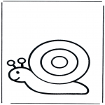 Disegni da colorare  Animali - Lumaca