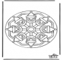 Mandala di Natale 9