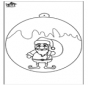 Palla di Natale - Babbo Natale 1