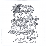 Disegni da colorare Temi - San Valentino