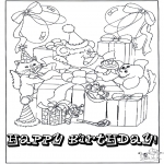 Disegni da colorare Temi - Auguri! 10