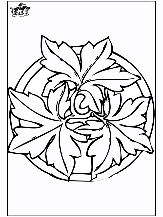 Autunno - Mandala 2 - Mandala fiori