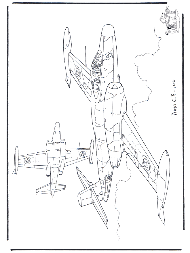 Avro CF-100  - Aerei
