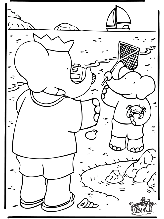 Babar a mare - Mare