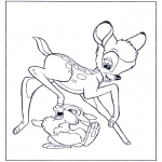 Personaggi di fumetti - Bambi e Thumper