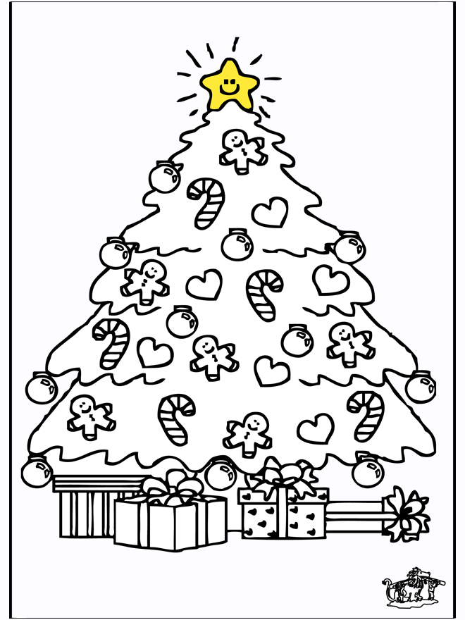 Disegni Di Natale Albero.Bambino E Albero Di Natale 2 Disegni Da Colorare Natale