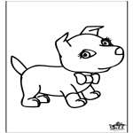 Disegni da colorare Animali - Cani 6