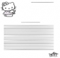 Carta da lettere - Hello Kitty
