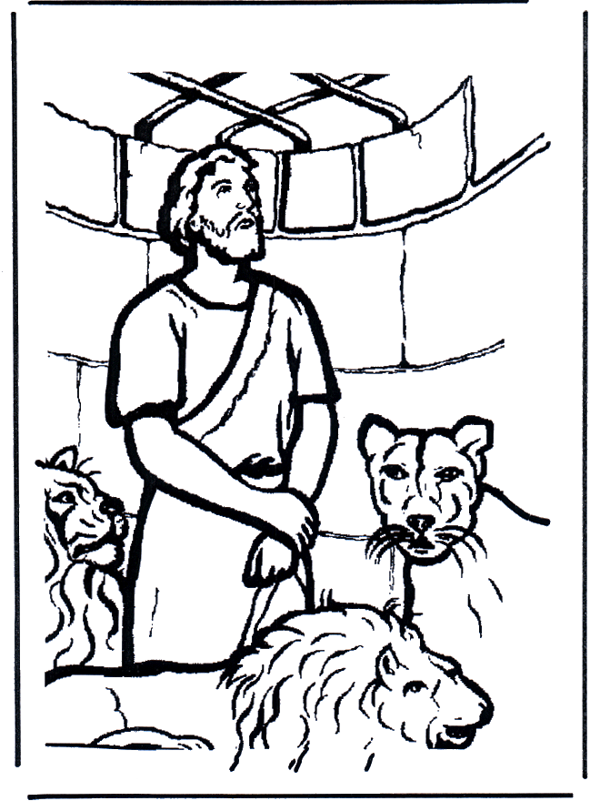 Daniele nalla fossa dei leoni 1 - Vecchio testamento