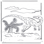 Disegni da colorare Animali - Dinosauro 1