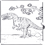 Disegni da colorare Animali - Dinosauro 2