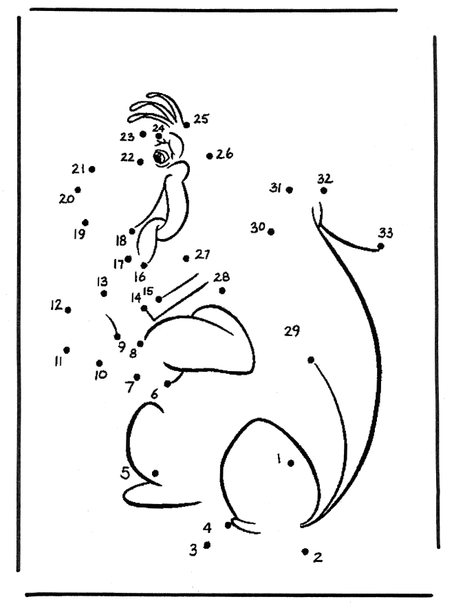 Disegna seguendo i numeri 3 - Disegna seguendo i numeri