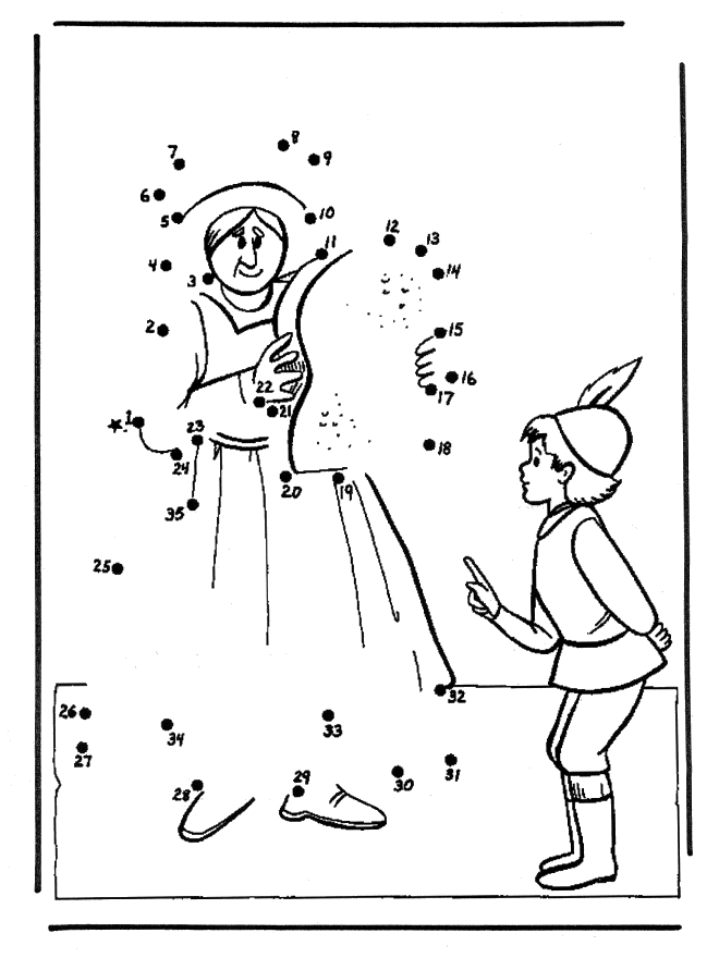 Disegna seguendo i numeri 4 - Disegna seguendo i numeri