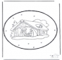 Disegno da bucherellare ' Natale 15