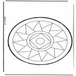 Disegni da bucherellare - Disegno da bucherellare 13