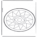 Disegni da bucherellare - Disegno da bucherellare 13