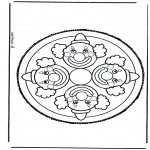 Disegni da bucherellare - Disegno da bucherellare 28