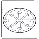 Disegni da bucherellare - Disegno da bucherellare 29