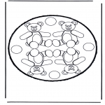 Disegni da bucherellare - Disegno da bucherellare 35