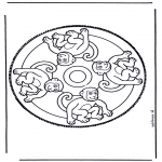 Disegni da bucherellare - Disegno da bucherellare 39