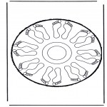 Disegni da bucherellare - Disegno da bucherellare 54