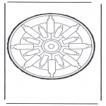 Disegni da bucherellare - Disegno da bucherellare 55