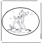 Disegni da bucherellare - Disegno da bucherellare - Bambi 2
