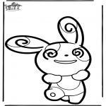 Disegni da bucherellare - Disegno da bucherellare Pokemon 5