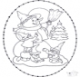 Disegno da ricamare Natale 11