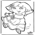 Disegni per i piccini - Dora 11