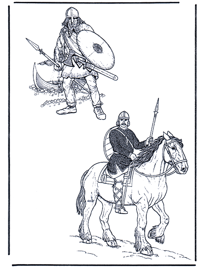 Due soldati - Medioevo