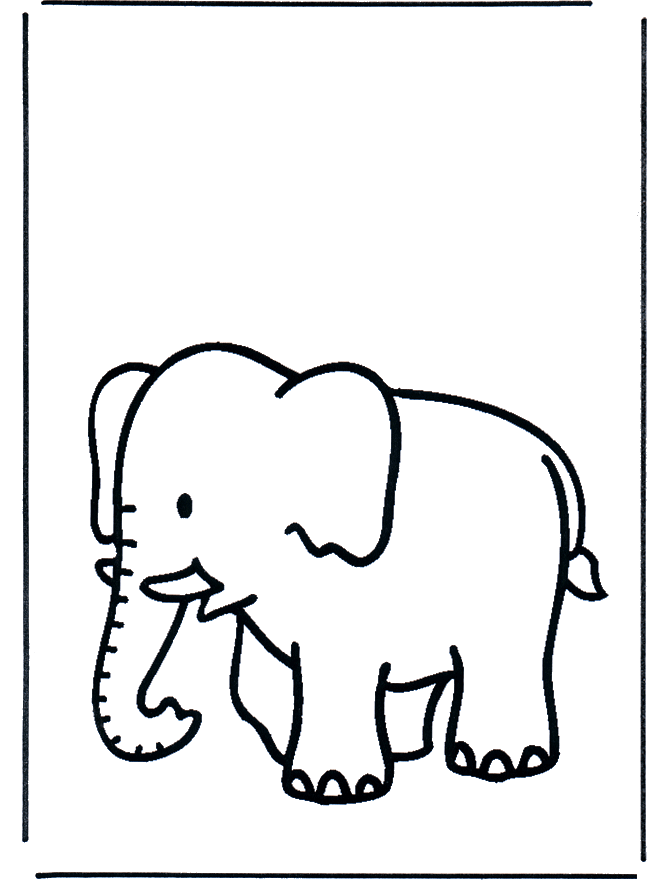 Elefante per bambini - Animali