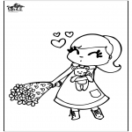 Disegni da colorare Temi - Festa della mamma 9