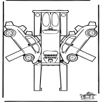 Lavori manuali - Figurina da ritagliare VW