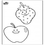 Disegni da colorare Vari temi - Frutta 2